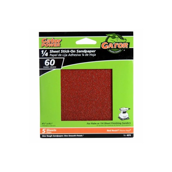 Gator Finishing 5PK 45 60G Sand Sheet 4075 - main